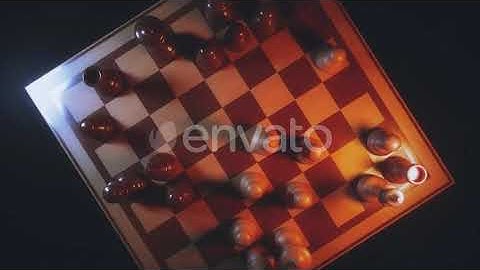 Chess Board Game Play V2 Hd | Motion Graphics - Envato elements