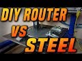 Can this DIY CNC router cut steel? Can this DIY CNC router cut steel?