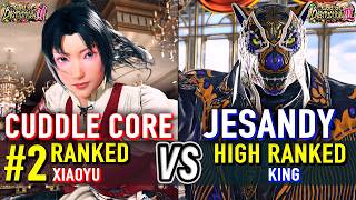 T8 Cuddle Core Ranked Xiaoyu Vs Jesandy King Tekken 8 High Level Gameplay