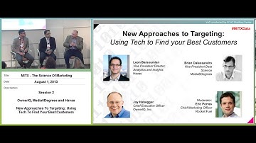 MITX Data Summit - New Approaches to Targeting: Using Tech to Find Your Best Customers