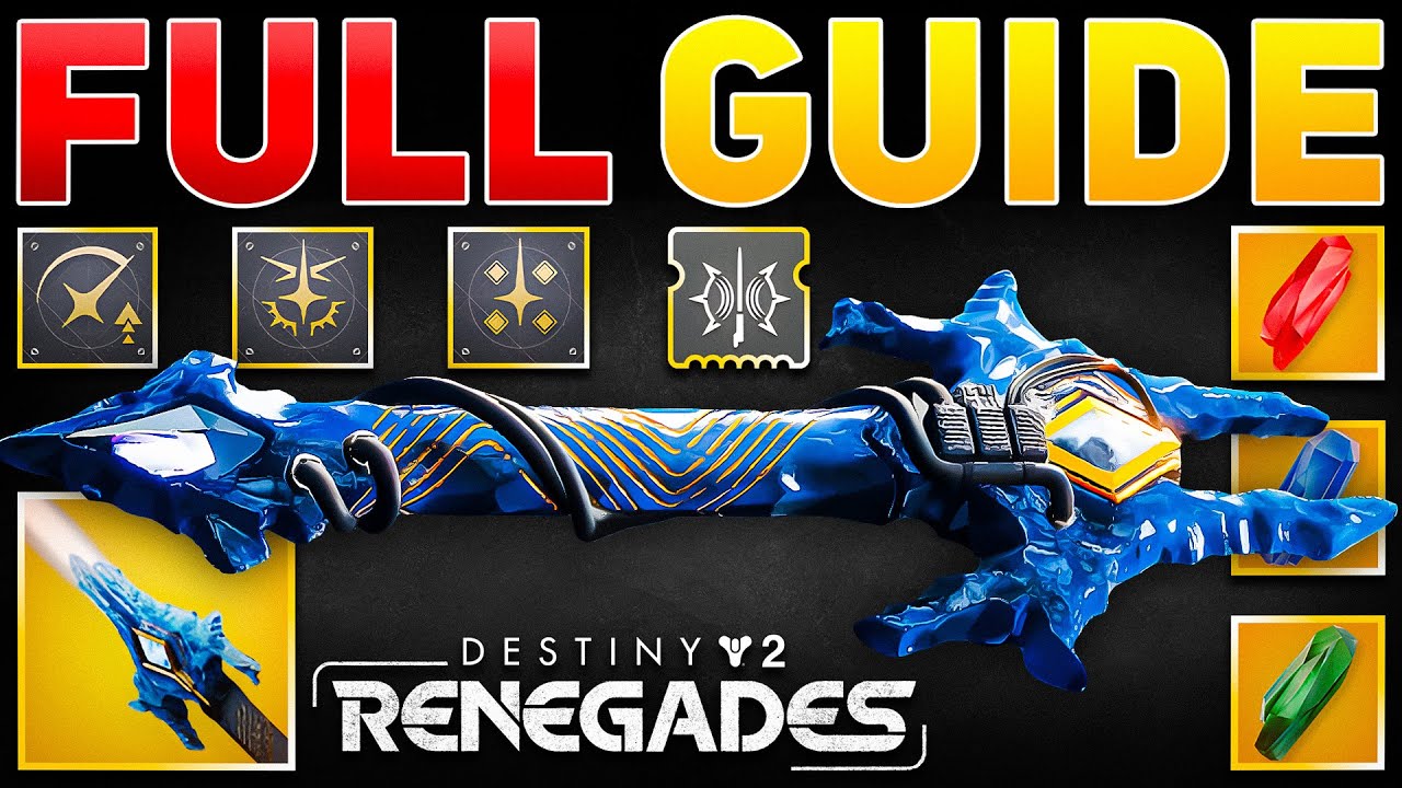 How to Get the Praxic Blade (Complete Mission Guide + Catalysts) | Destiny 2 Renegades