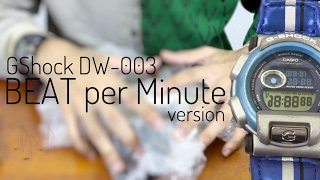 G'Mix series G-Shock DW-003 series review, Casio 1698 module demo, size comparison and more! screenshot 2