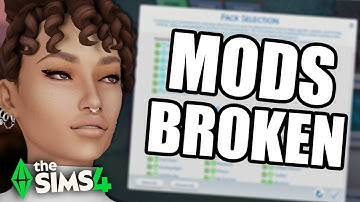 Major Mod Issues After Sims 4 Pack Selection Update