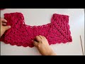 "Como tejer chaleco abierto a croché" | Chaleco con cuello V | diy crochet y mas