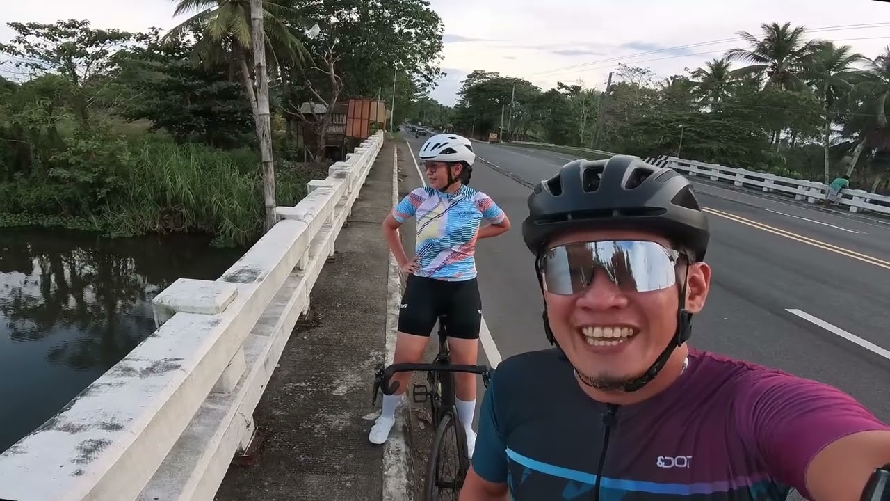 First ride with her new bike