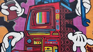 Factory Two Mural Love In Flint Michigan - Pauly M. Everett