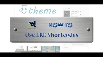 How to Use ERE Shortcodes