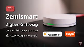 รีวิว Zemismart Zigbee Gateway ที่ทำให้อุปกรณ์ Zigbee ของ Tuya ใช้งานร่วมกับ Apple HomeKit ได้
