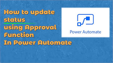 How to update Status using Approval Function in Power Automate | In Hindi