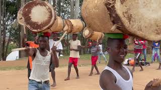 Burundian drum session
