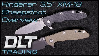 Hinderer 3.5 Xm-18 Sheepsfoot Overview
