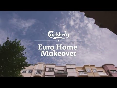 Carlsberg Euro Home Makeover