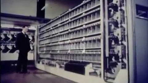 Post Office Sorting, 1970's - Film 6730