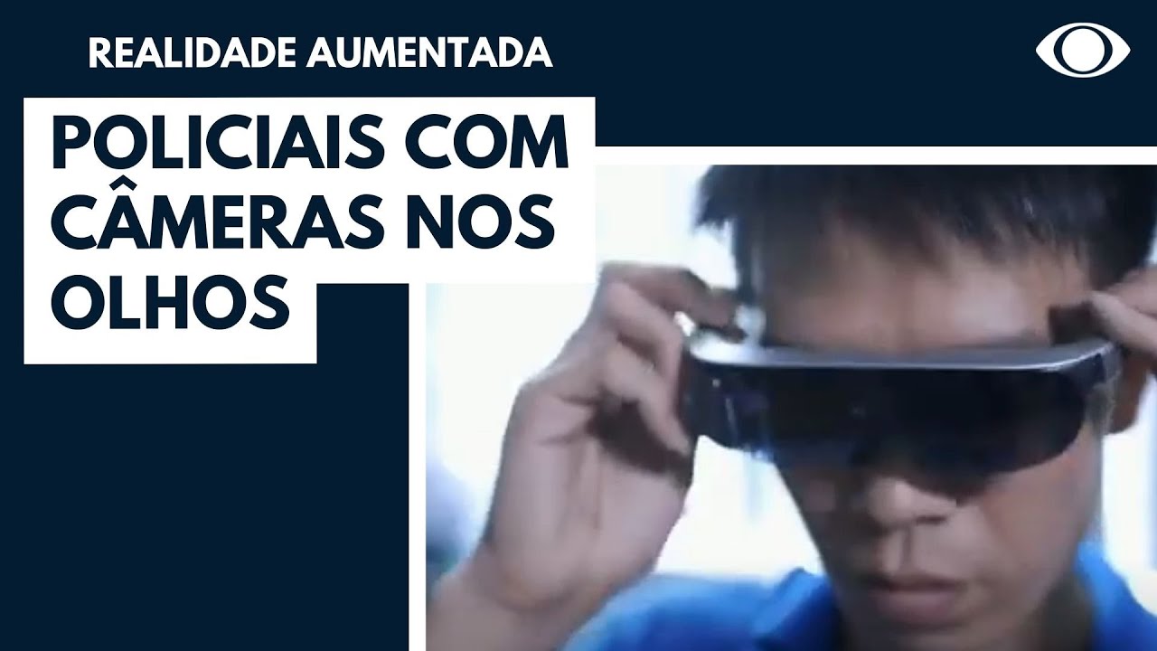 Óculos inteligentes serão usados por policiais em São Paulo
