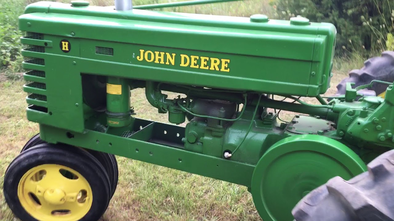 – Punxsutawney Man's 1941 John Deere H Takes First  Place in ALF Tractor Show