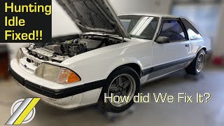 Hunting IDLE Problem Fixed  1989 Saleen Mustang #50