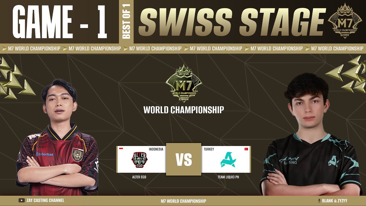 [Game - 1] Alter Ego Vs Aurora Gaming | M7 World Championship