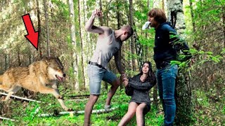 Пьяные парни затащили девушку в лес. Но дальше произошло немыслимое!