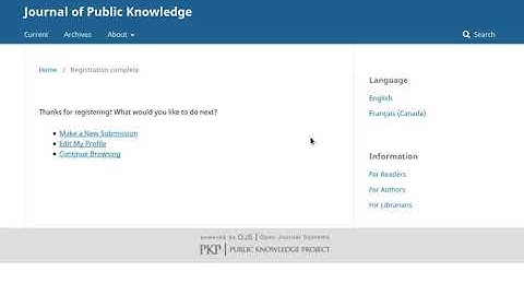ORCID Integration in OJS 3