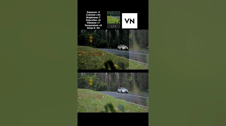 How to edit moody green tone in vn tutorial| Moody color grading #youtubeshorts #colorgrading