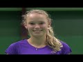 16-year-old Caroline Wozniacki on Trans World Sport