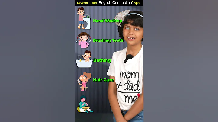 Health & Hygiene Habits😷 | Kids English Words | Keshari Adi Connection #shorts