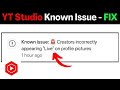 YouTube Studio Bug Alert 🚨 YouTube Live Glitch Fix 🔥 Profile Showing Live Issue Explained