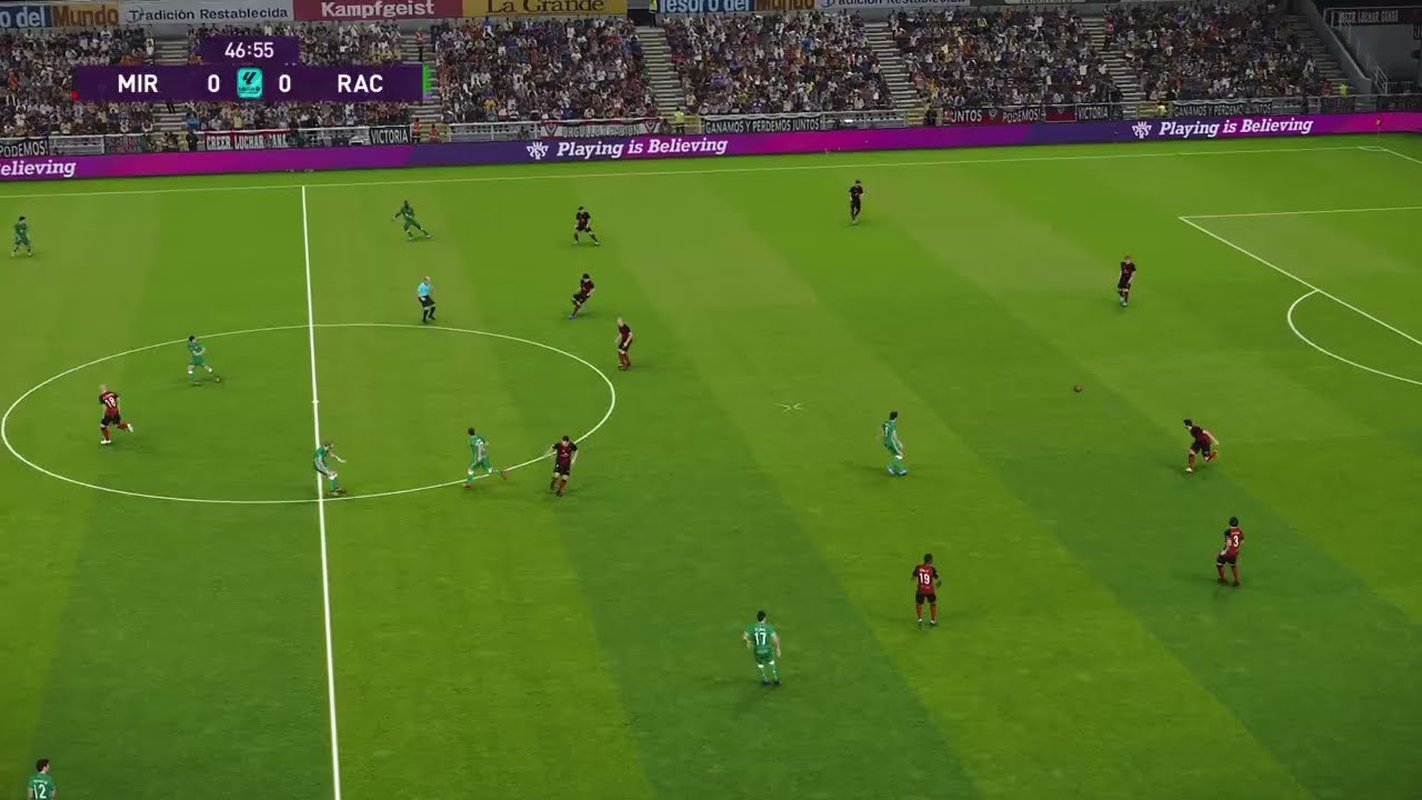 Mirandes vs Racing Santander en vivo La Liga Hypermotion - YouTube