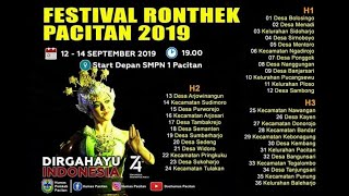 Live Festival Ronthek Pacitan 2019 - Day 1