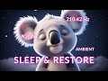 Moon Frequency 210.42 | Ambient Spiritual Music | Sleep and Restore and Emotional Healing!