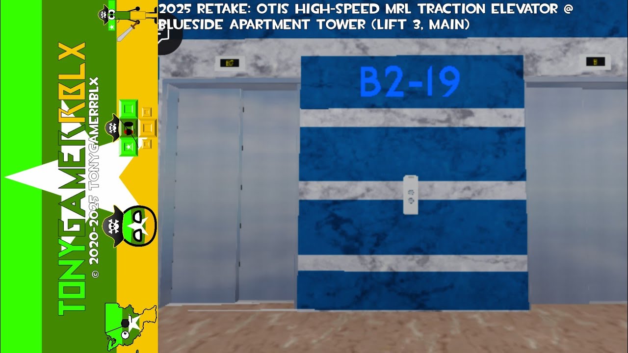 2025 Retake: OTIS High-Speed MRL Traction Elevator @ Blueside Apartment Tower (Lift 3, Main)