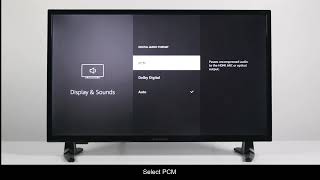 Audio Settings for Your Insignia Fire TV when connecting to PHEANOO D5 Soundbar Insignia Tv Audio Out