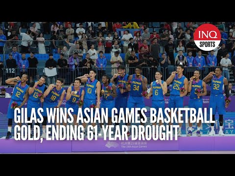 Gilas wins Asian Games basketball gold, ending 61-year drought