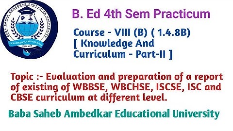 b.ed 4th sem practicum bengali version | Course :- 1.4.8B practicum