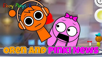 Talking Tom & Ben News but with Oren & Pinki [Sprunki: Oren & Pinki News]