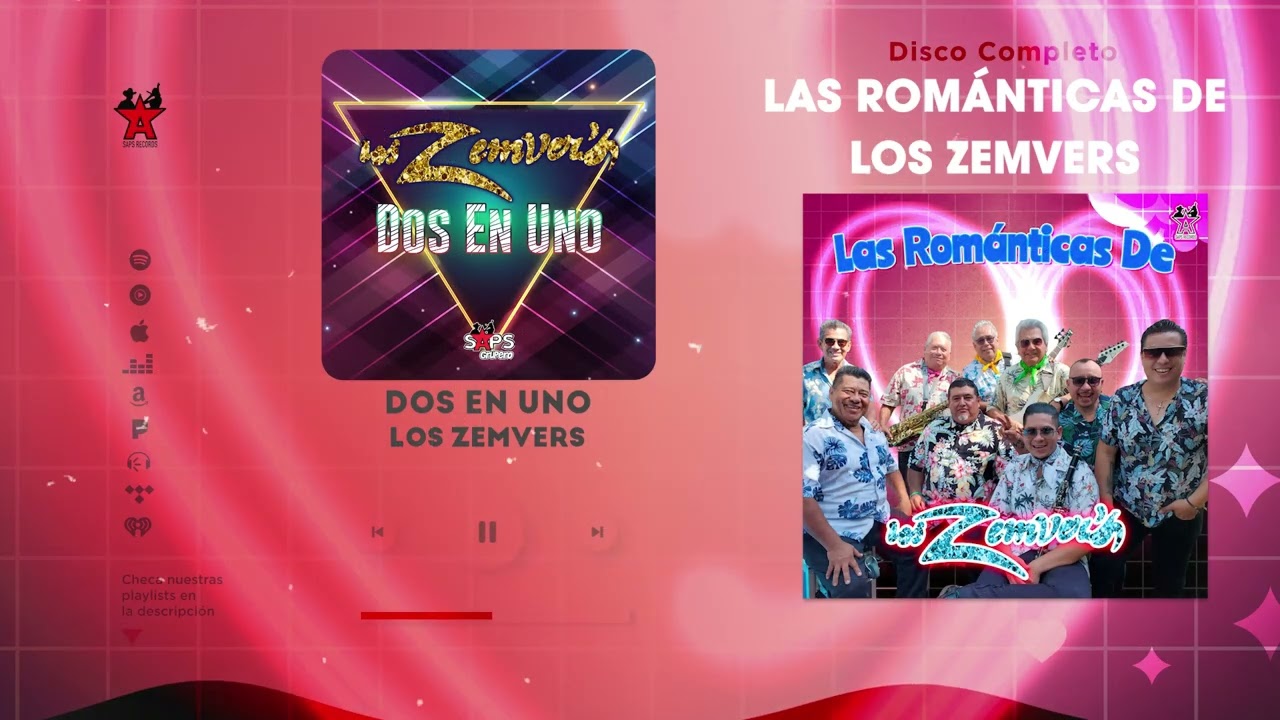 Los Zemvers - Las Románticas De Los Zemvers (Disco Completo)