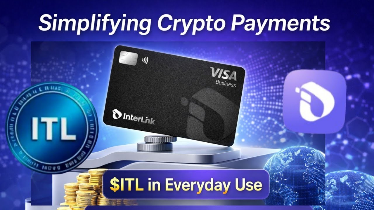 InterLink Visa Card 🚀 | $ITL से Real Life Payment कैसे करें? | Future Crypto Payment Explained