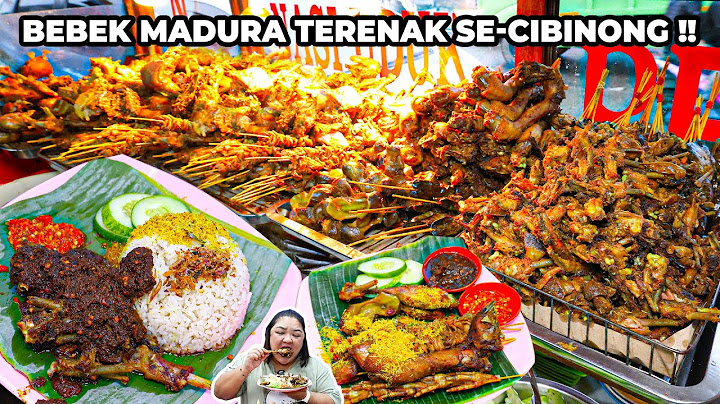 PEDESNYA NAMPOL!! NASI BEBEK MADURA PAKE SAMBEL MERCON BIKIN TAMBAH NAFSU MAKAN!!