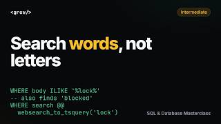 PostgreSQL Full-Text Search: tsvector, websearch_to_tsquery, ts_rank, ts_headline and GIN vs ILIKE