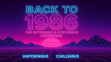 Back to 1986 🎶 Ultimate Retrowave & Synthwave Journey | Vaporwave • Chillwave Experience