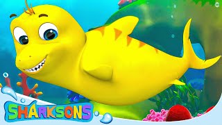 Baby Grub Song | The Sharksons - Songs for Kids | Nursery Rhymes &amp; Kids Songs