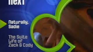 Disney Channel Up Next Bumper Naturally, Sadie To The Suite Life Of Zack & Cody