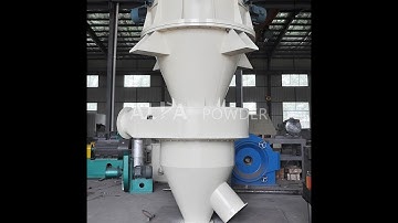 ALPA powder equipment - Ultrafine Calcium Carbonate Air Classifier With Ball Mill System