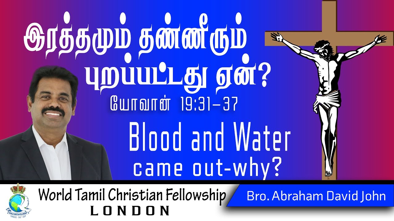 Why Blood and water came out? ? John19