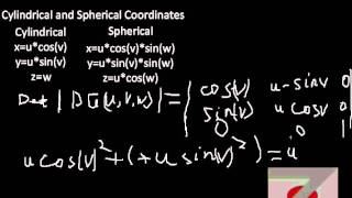 Calcluslus 3+: Variable Transformation, Spherical and Cylindrical Coordinates part 1/2