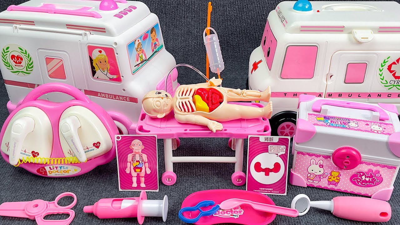 63 Minutes Satisfying with Unboxing Doctor Playset，Ambulance Toys Collection ASMR | Review Toys