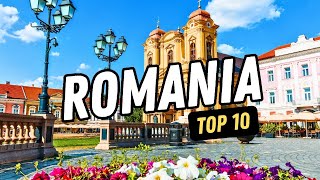 10 Best Places to Visit in Romania 🇷🇴 - 4k Travel Guide