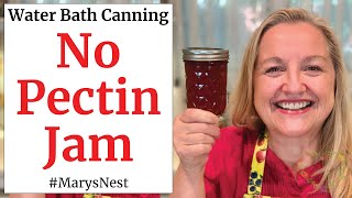 How to Make Strawberry Jam WITHOUT PECTIN (Sugar Free Jam and Low Sugar Jam Options)