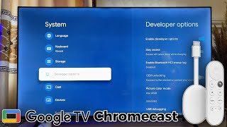 How to Enable and Disable Developer Options on Chromecast with Google TV