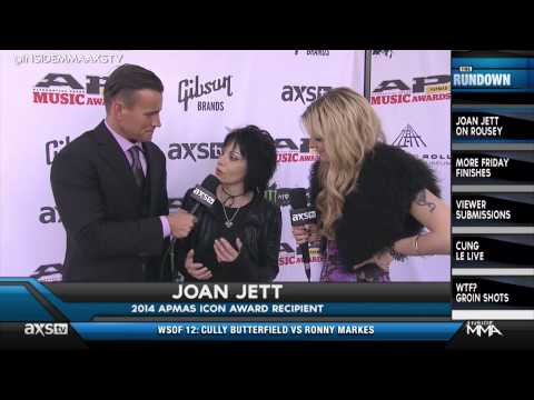 Joan Jett On Board With Ronda Rousey's "Bad Reputation"